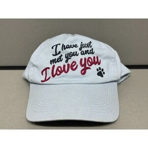 Disney Pixar Up Dug Baseball Cap Hat Adult "I just met you & I love you New